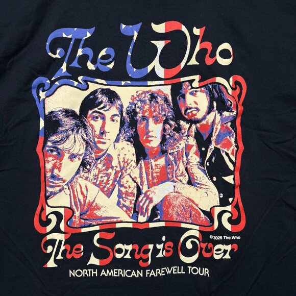 The Who The Song is Over Farewell Tour Rock Band T-Shirt XXL - Picture 2 of 4